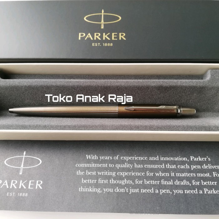 

Ready Pen Parker Jotter Premium dtownBrown Pinstripe CT Ballpoint