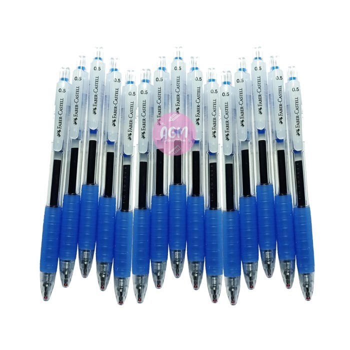 

Ready Faber Castell Gel Pen Pulpen Fast DRY 0.5mm - [ LUSIN ]