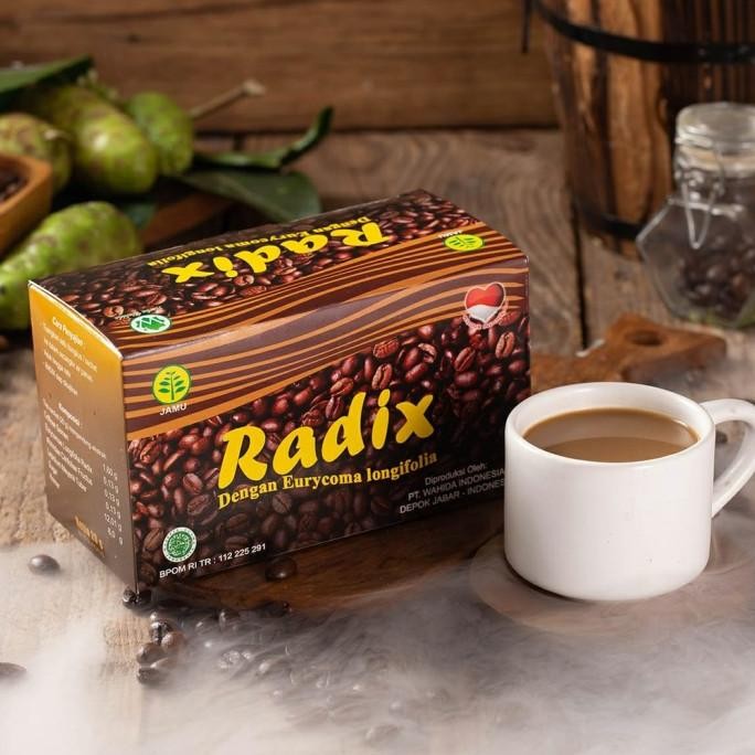 

Kopi Herbal Radix Wahida Kantong / Plastik / Kotak Indonesia BS66