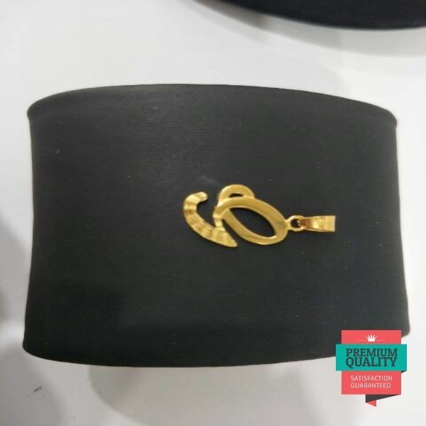 Grosir Liontin emas asli kadar 875 huruf g Keren