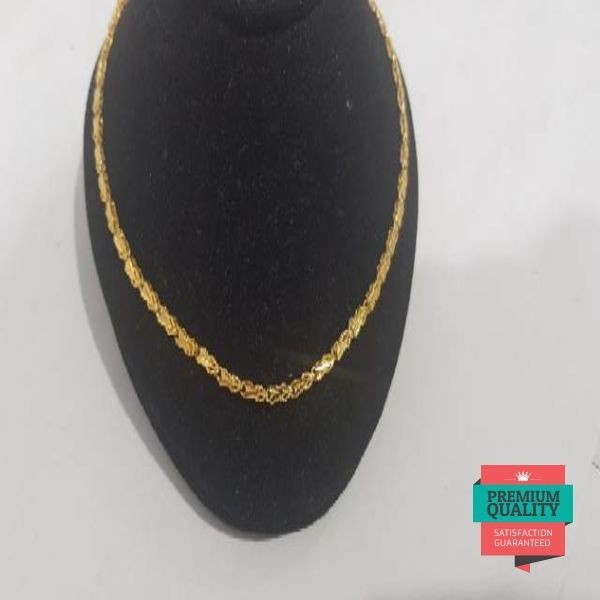 Murah kalung best seller....hadiah mewah emas 24 karat emas murni Elegan