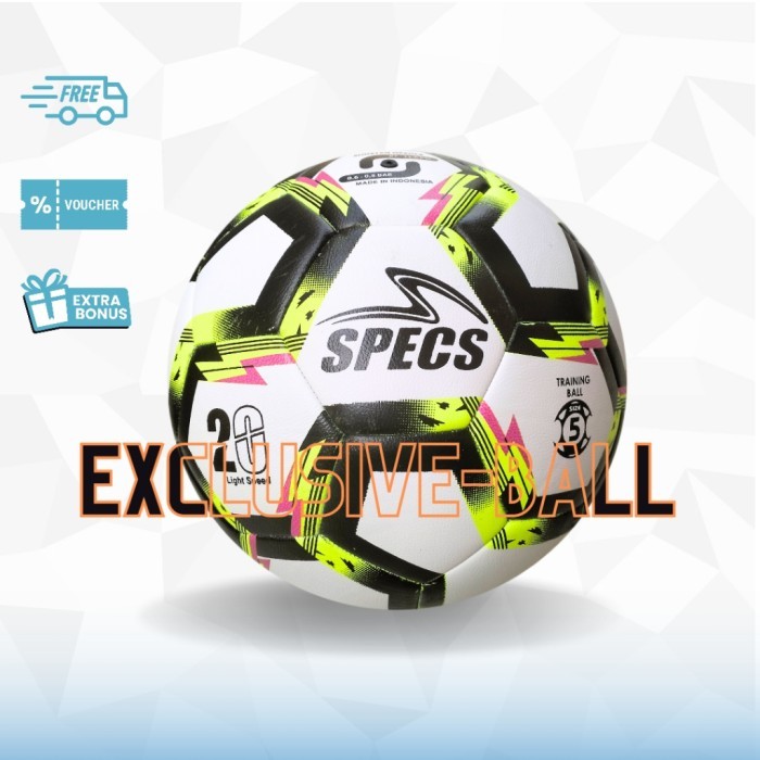 BARU BOLA SEPAK SPECS SIZE 5 LIGHT SPEED 20 MATCH BALL / BOLA KAKI