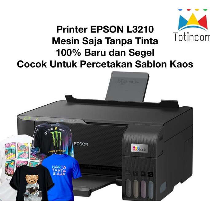 L3210 PRINTER INK JET L 3210 EPSON MESIN SAJA UNTUK SABLON PER CETAKAN ALL IN ONE PRINTER SCANNER FO