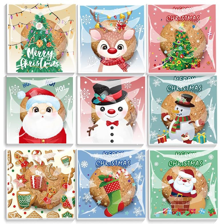 

Plastik Cookies Natal 2024 / Kemasan Kue 100Pcs Natal Lucu Murah