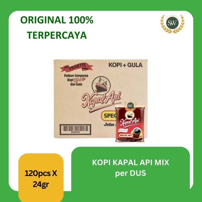 

KAPAL API MIX PER DUS ISI 12 RENCENG