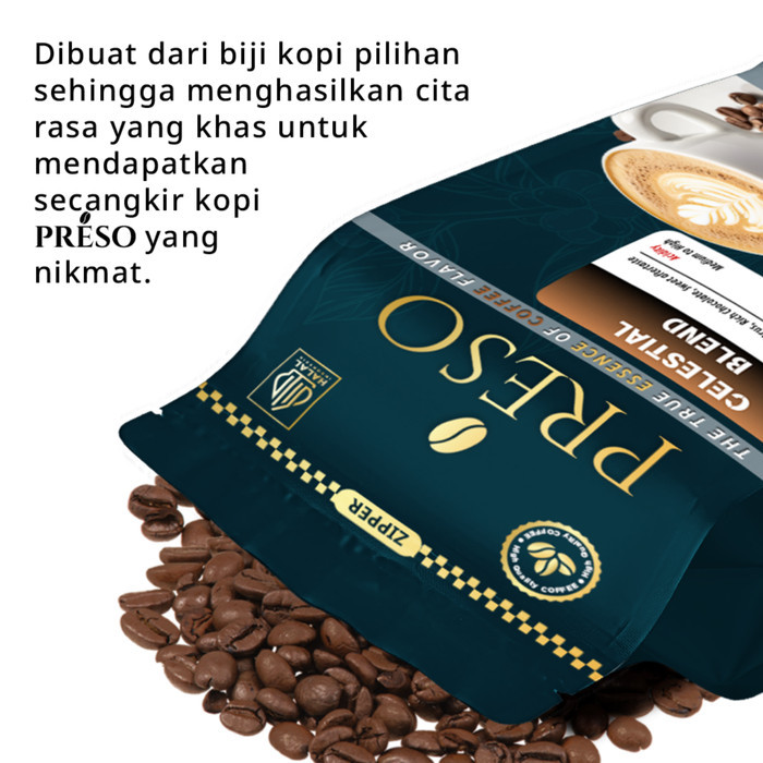 

PRESO Kopi Celestial Blend House Blend 1000 Gram