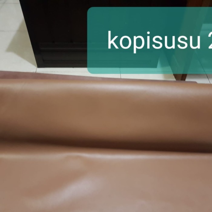 

Bahan Kulit Sapi Lembaran asli warna Kopi Susu 2 Premium grade