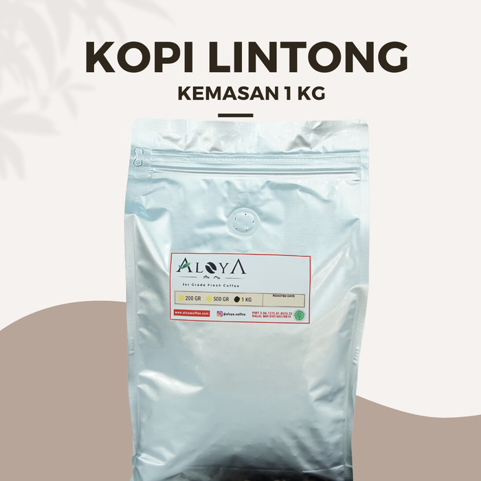 

Aloya Kopi Arabika Lintong Kemasan 1 Kg Fresh Roasting