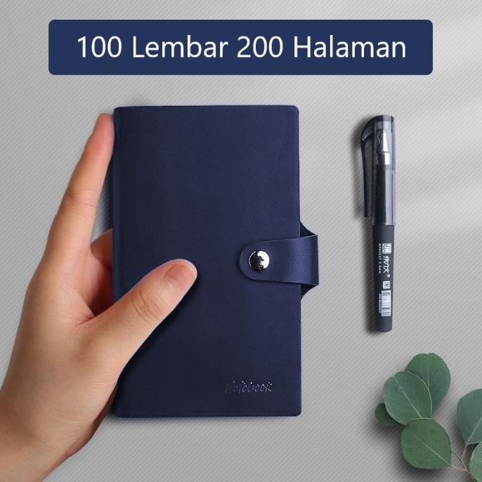 

TERMURAH - Buku Catatan Harian Notebook Diary Jurnal Cover Kulit A7 buku agenda Jurnal Cover Kulit NoteBook Binder 100 lembar