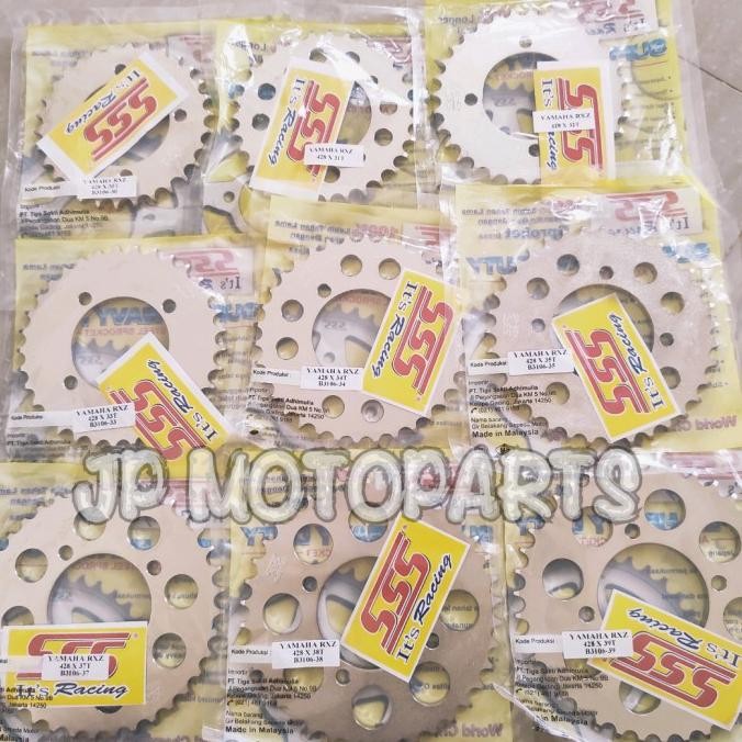 NEW Gear Belakang SSS 428 36 37 38 39 40 RX King Jupiter Vega RXZ FIZR MX