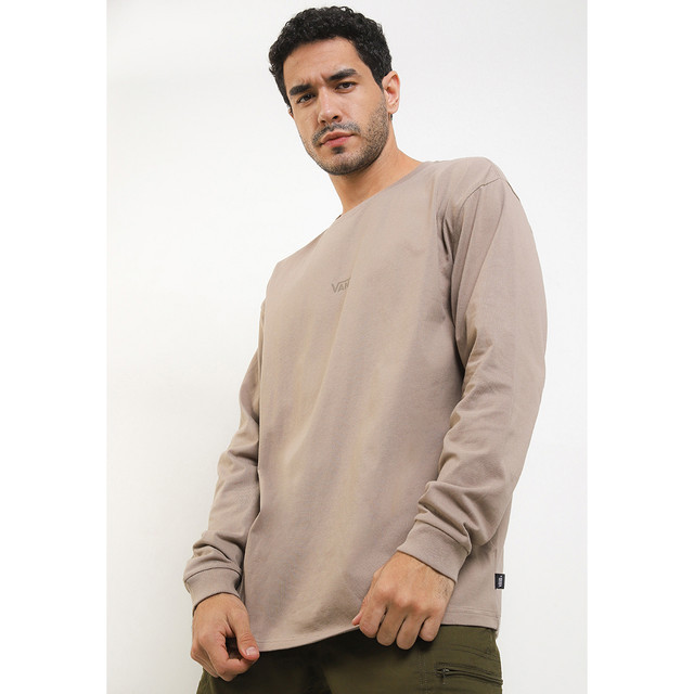 VANS Side Stripe Long Sleeve Tee Pria