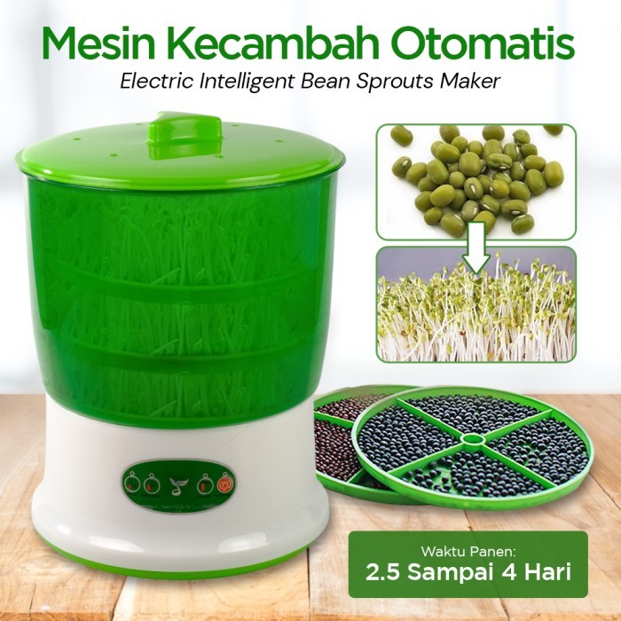 

Mesin Kecambah alat pembuat tanam hidroponik touge toge bean sprout