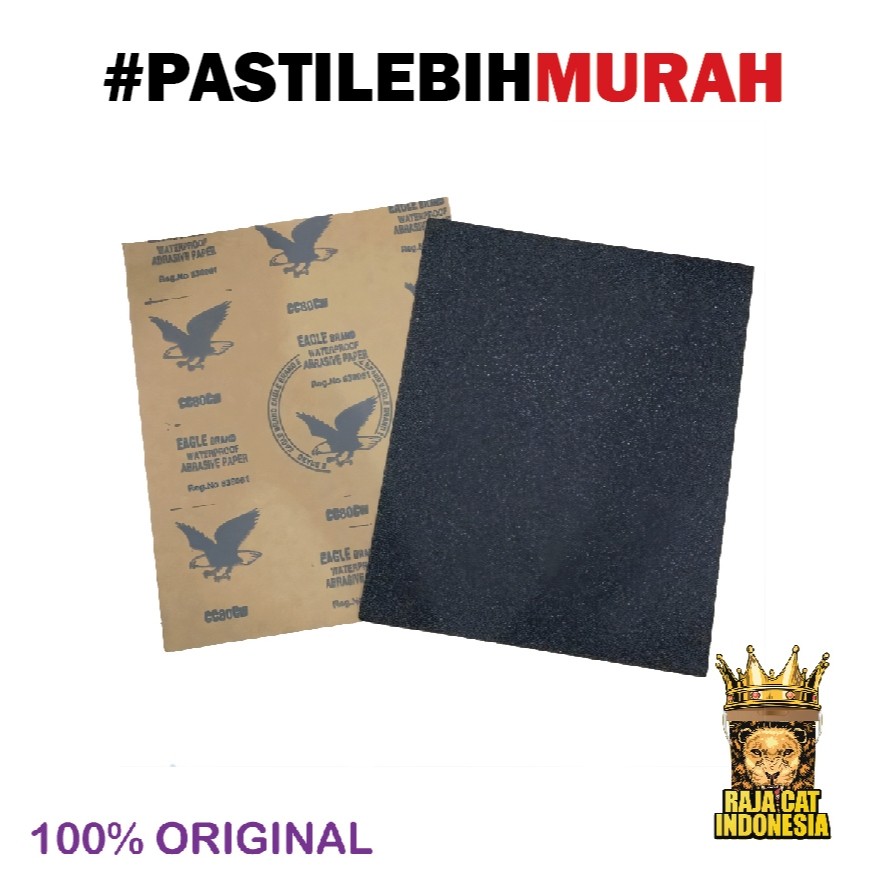 Amplas Kayu Waterproof | Amplas Eagle Lembaran | Amplas duco