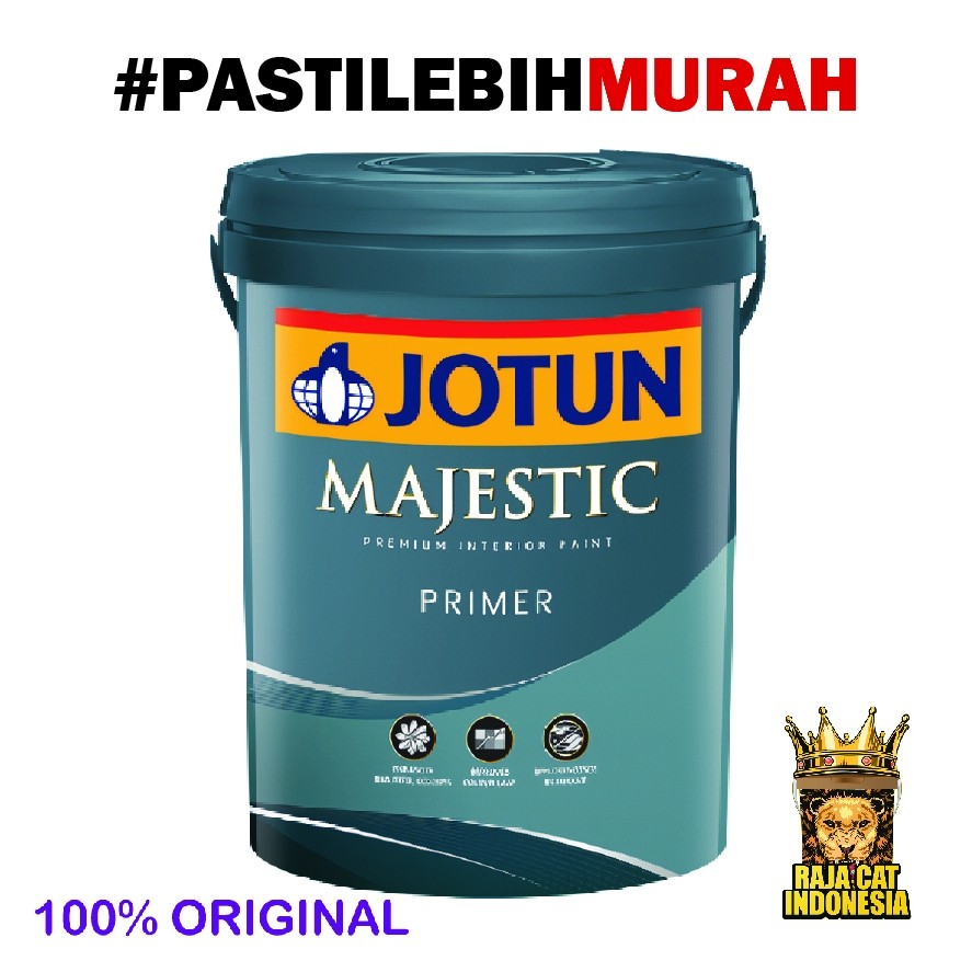 Cat Dasar Interior Sealer Jotun Majestic Primer Warna Putih 20 Liter