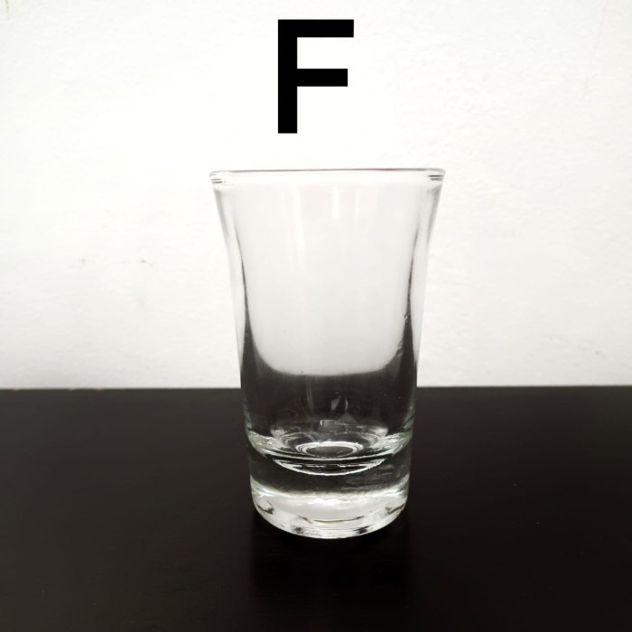 monggo] Gelas Kaca Mini Kecil Sloki Kopi Coffee Espresso Lilin