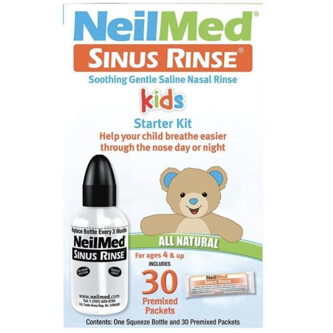 Sale Neilmed Sinus Rinse Kids Starter Kit 30 Sachets