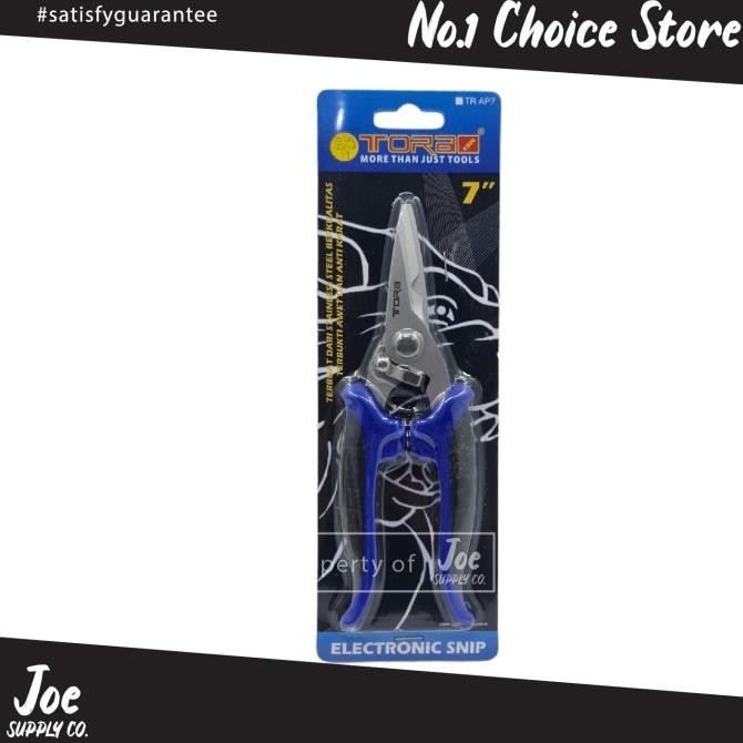 

TORA Gunting Stainless Steel Serbaguna / Elektronik 7 Inch - Scissors jo3sss Segera Beli