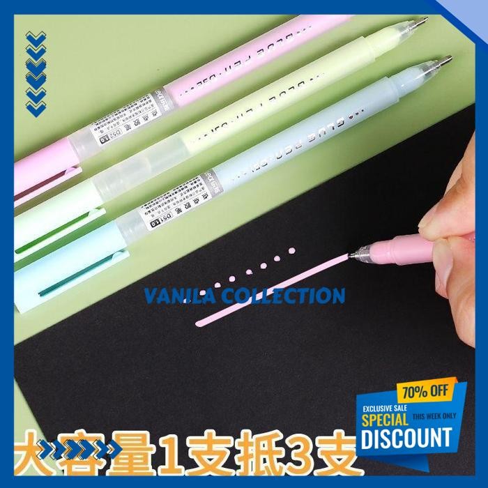 

-PULPEN LEM KERTAS CEPAT KERING LEM CAIR ANTI BOCOR BENTUK PENA GLUE PEN STIKER SCRAPBOOK DIY UNTUK ANAK-ANAK DAN SISWA UNTUK MENGGUNAKAN DENGAN TANGAN ALAT TULIS KREATIF SISWA -GI BAIK