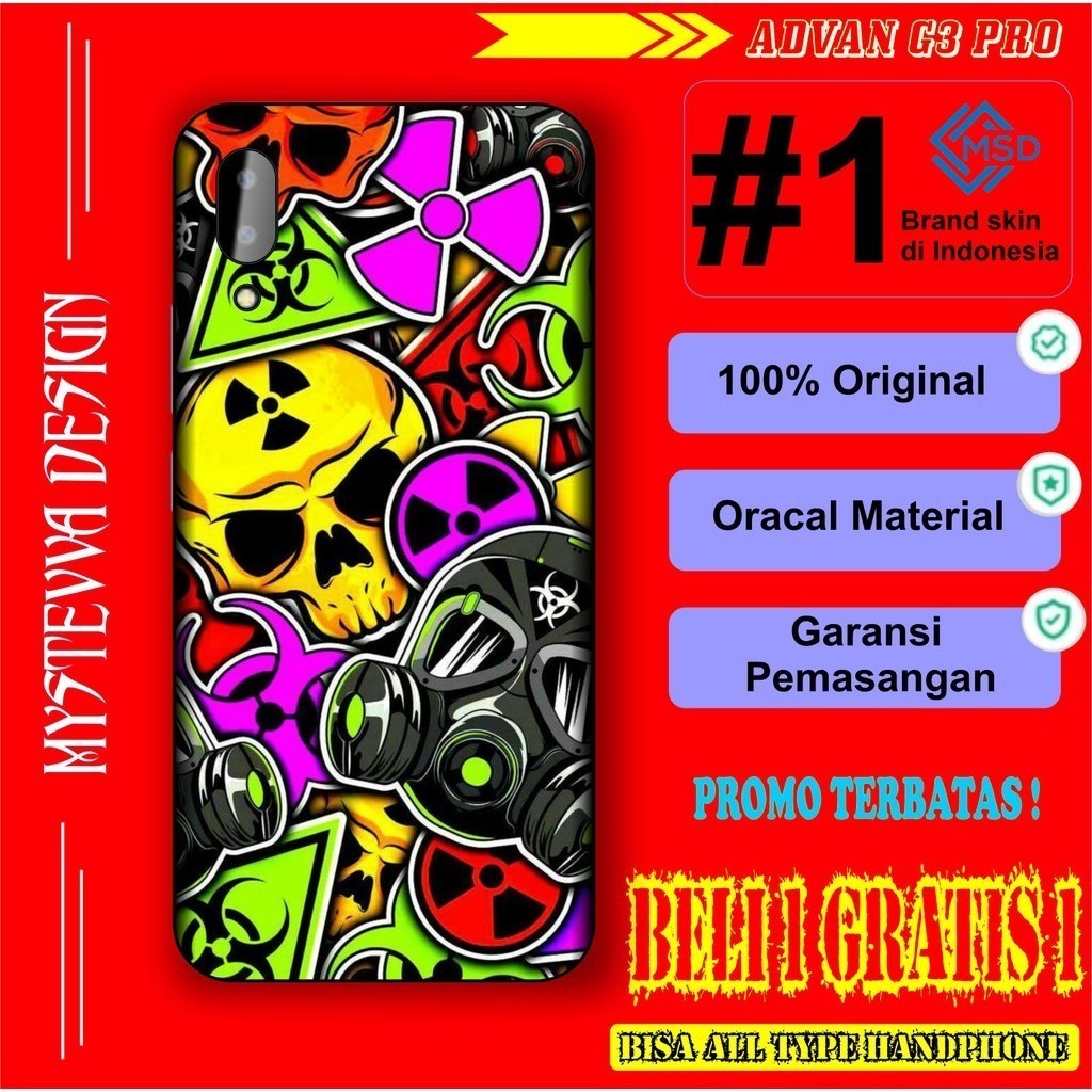 COD Casing Advan G3 Pro Promo 2 Stiker Skin Casing Bayar Ditempat Buy1get1free