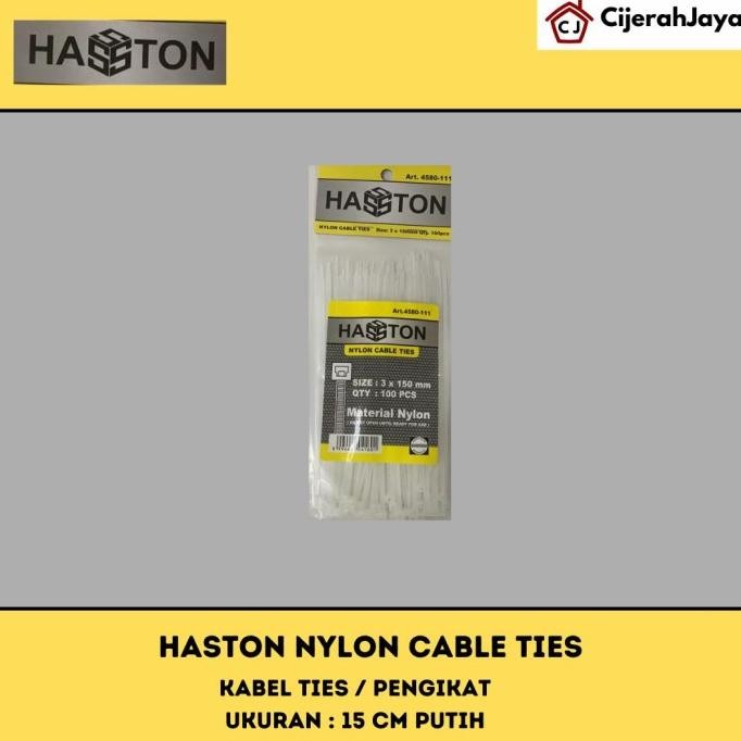 

TERMURAH - PROHEX Cable Ties 15 cm PUTIH Hasston Kabel Tie Pengikat Strap 150 mm