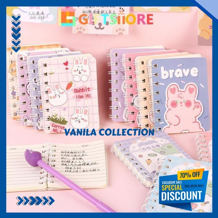 

A7 BUKU KECIL KARTUN MINI NOTEBOOK RING MOTIF BUKU TULLIS KECIL LUCU NOTEBOOK RING MOTIF PERLENGKAPAN SEKOLAH-GS CANGGIH