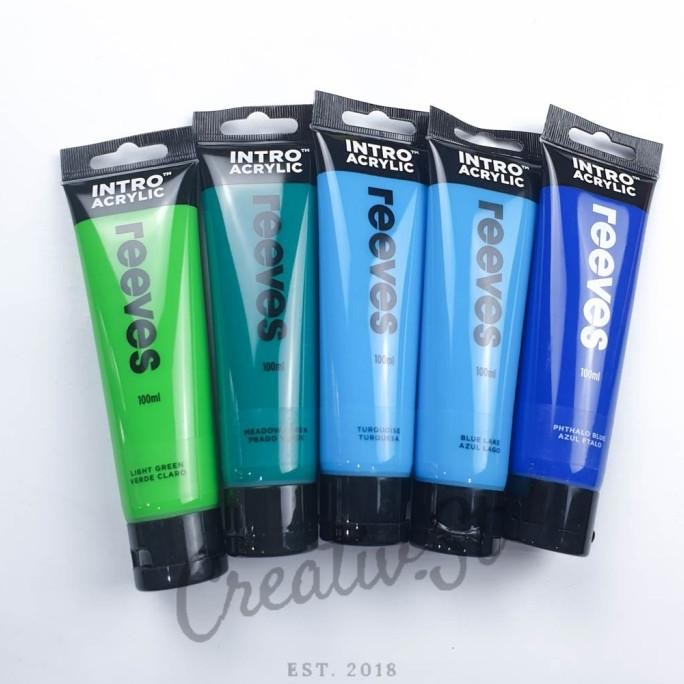 

BEBAS ONGKIR - Reeves Intro Cat Acrylic 100 ml Paint Acrylic Colour Part 2