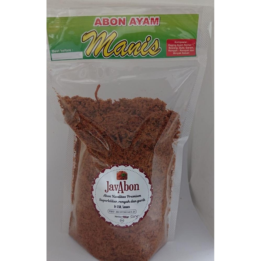 

Javabon Abon Ayam Manis/ (Chien Floss) 500