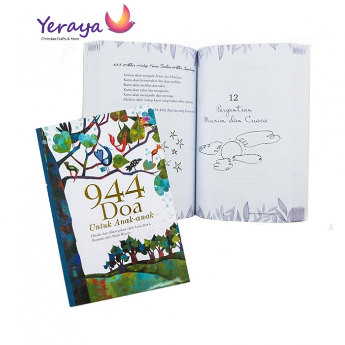 

Ready Buku 944 Doa untuk Anak-Anak Buku Belajar Doa Anak Rohani Kristen