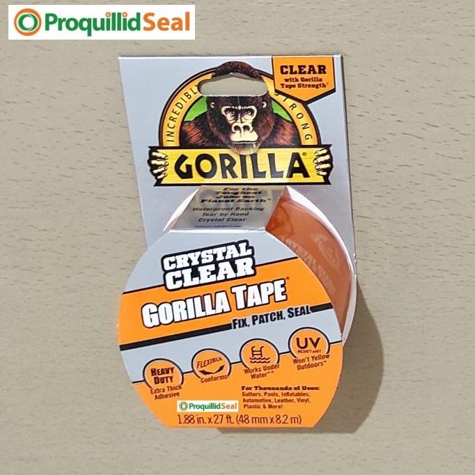 

BEBAS ONGKIR - GORILLA SELOTIP HEAVY DUTY FLEXIBLE STRONG CRYSTAL CLEAR TAPE 48MM 8M