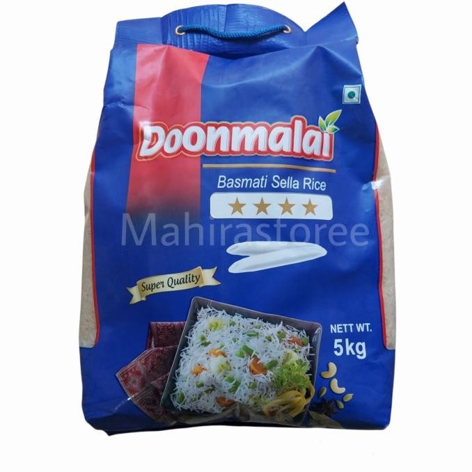 

Beras Basmati Doonmalai 5kg Beras India Premium Setara AbuKass 5 kg H24ID