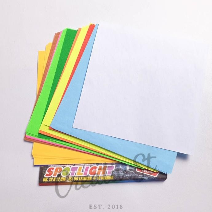 

BEBAS ONGKIR - Sakura Kertas Lipat 12 X 12 isi 50 lbr