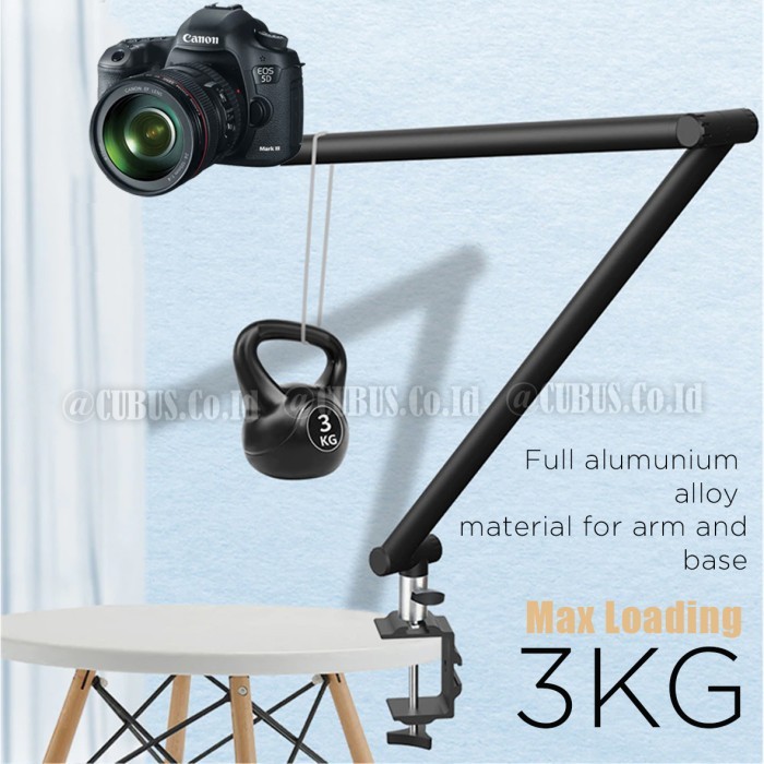 Costa Cb-A2 Boom Arm/Overhead/Table Stand Arm Dslr Kamera,Hp,Light,Mic