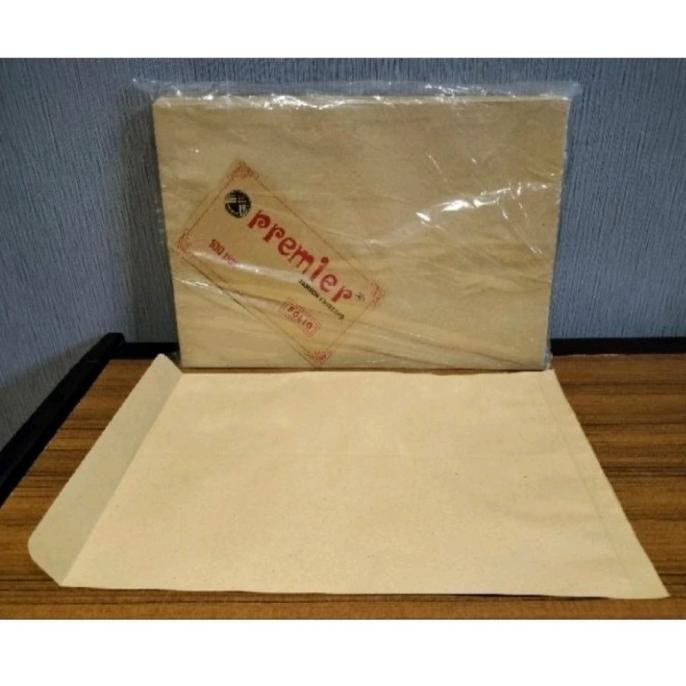 

favorit] Amplop Coklat ukuran Folio (tanpa lem) (per 1 pack)
