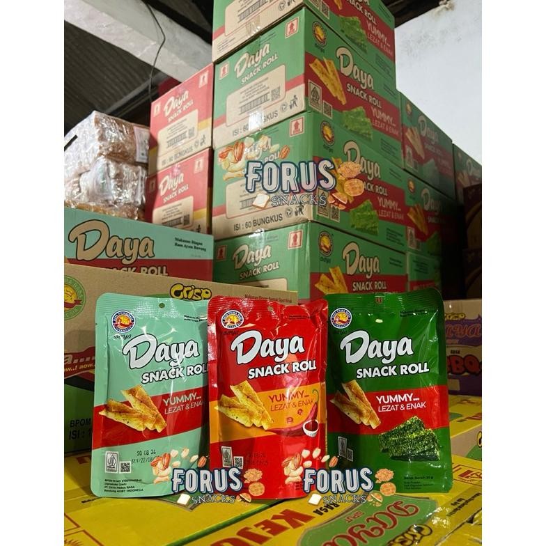 

DAYA Snack ROLL VIRAL 3 Varian Rasa MURAH ENAK NIKMAT