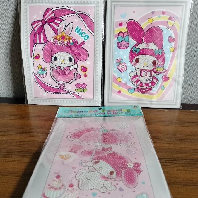 

=====] DIY Diamond Painting / DIY Kertas Tempel Manik /Mainan Kreatif -Part 1
