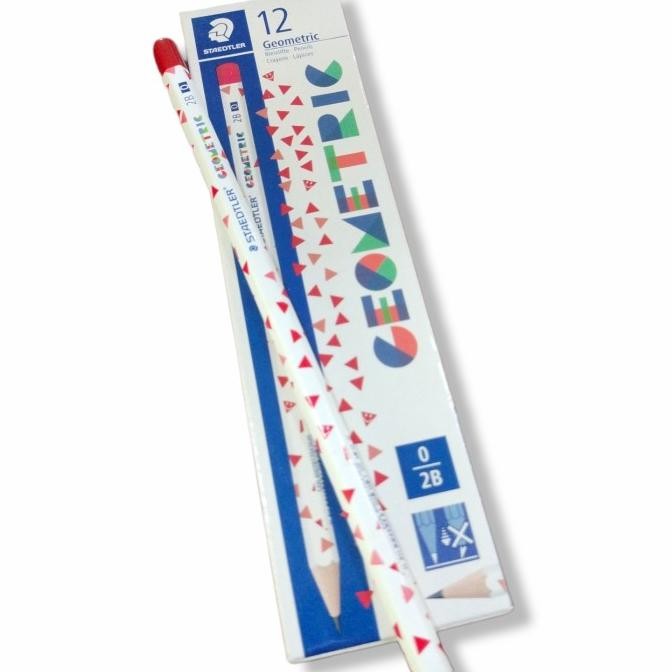 

Ready stock] Pensil Staedtler Motif Geometric 2B (Pola Motif Cover acak/random)