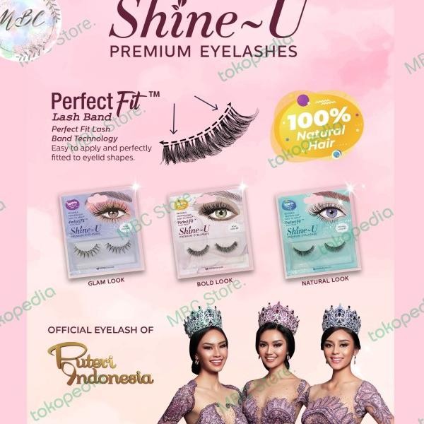 Mata Shine U Eyelashes Natural Glam Bold Look