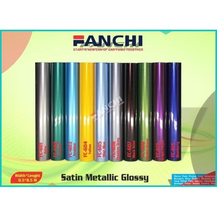 

Sticker Satin Metalic Glossy Fanchi 50cm (mtr) 11OKTZ4 tools