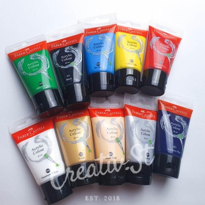 

Cat Acrylic Faber Castell Colour 30 Ml