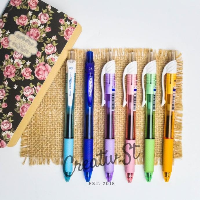 

BEBAS ONGKIR - Bolpen / Pulpen Pentel BLN 105 BLUE INK 0.5mm