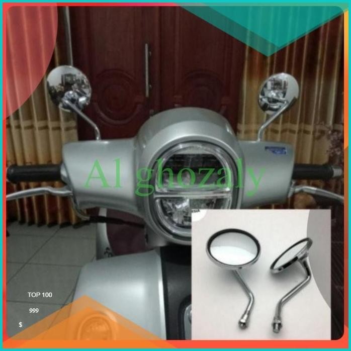 Spion retro Bulat Motor Yamaha FAZZIO FINO XRide W175 Scorpio - Chroom