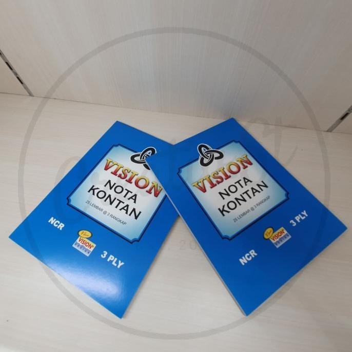 

Nota NCR 3 Ply Kecil Vision