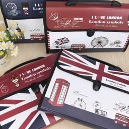 

DOCUMENT FOLDER ORGANIZER BAG DOKUMEN MAP A4 EXPANDING SLOT FILE