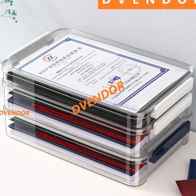 

MFD TEMPAT PENYIMPANAN DOKUMEN TAS FILE MAP PLASTIK POLOS ANTI AIR DEBU A4