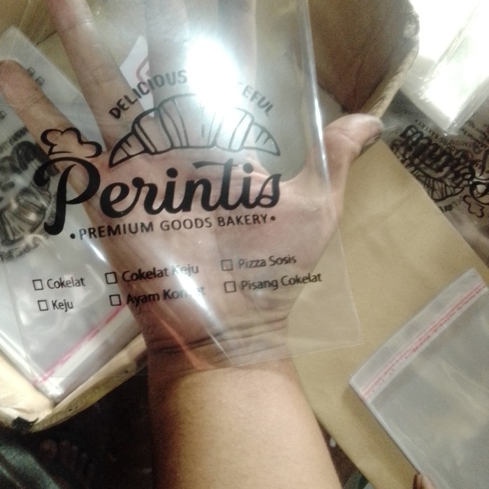 

sablon plastik opp roti 15x20,sablon costum