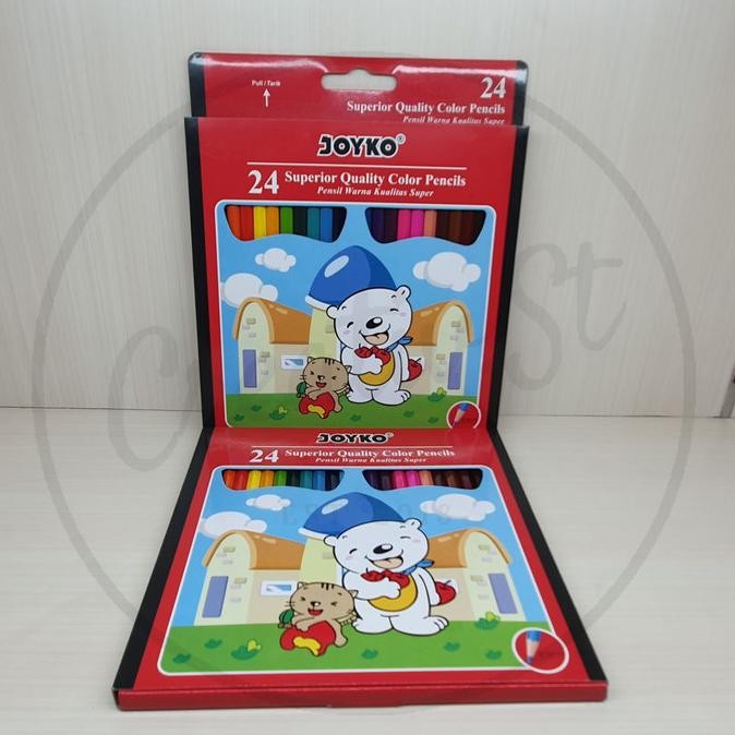 

Pensil 24 Warna Joyko