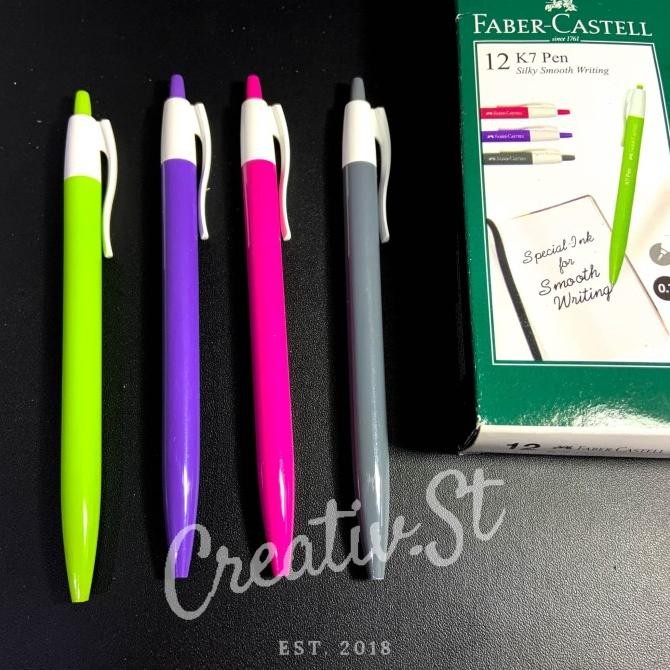 

Faber Castell Ballpen K7 Pen Black