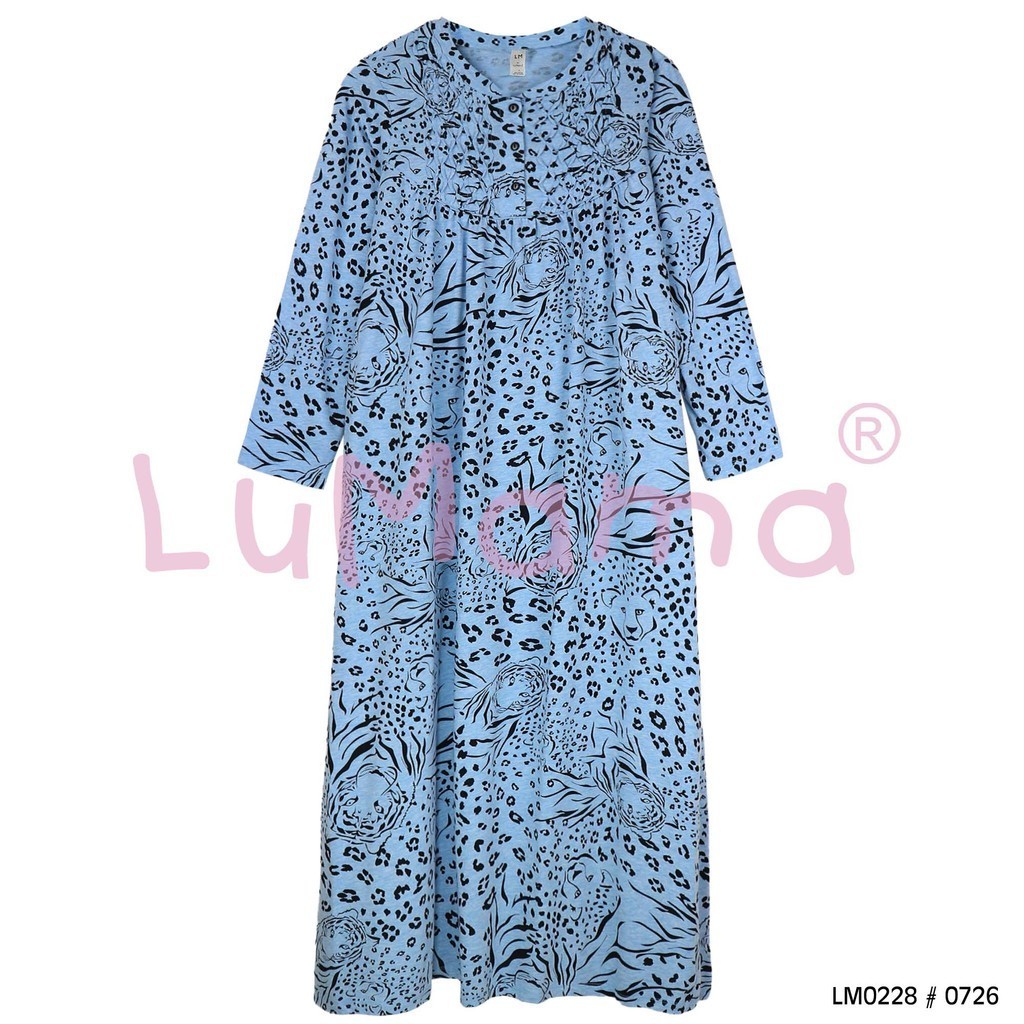 LuMama Daster Gamis Wanita Lengan Panjang / LM0228 0726
