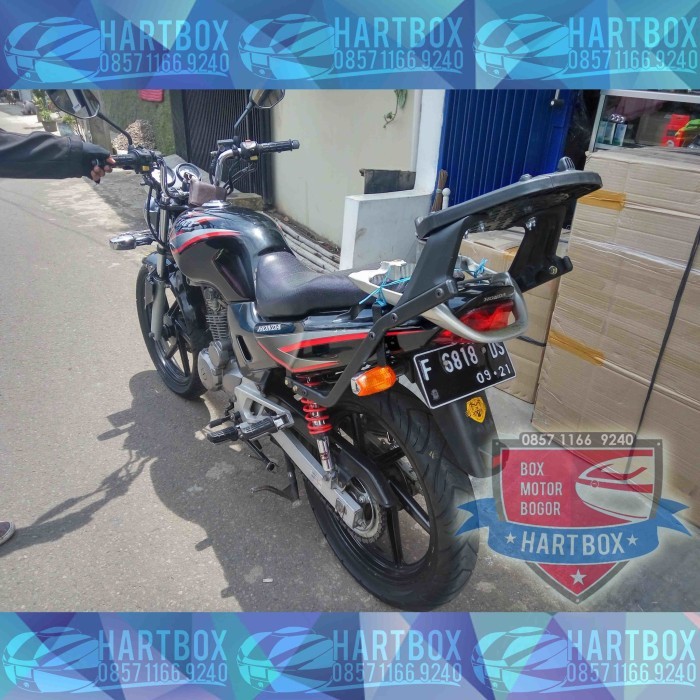 HONDA TIGER 2000 BRACKET BOX MOTOR HEAVYRACK HRWR COCOK GIVI SHAD KAPA