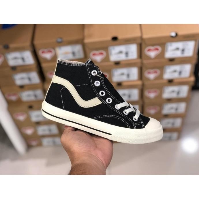 Sepatu Ventela Public High Black Natural / Ventela Public High